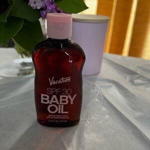 Vacation, Baby Oil, Broad Spectrum SPF 30 Sunscreen Oil, 3.4 fl oz (100ml)
